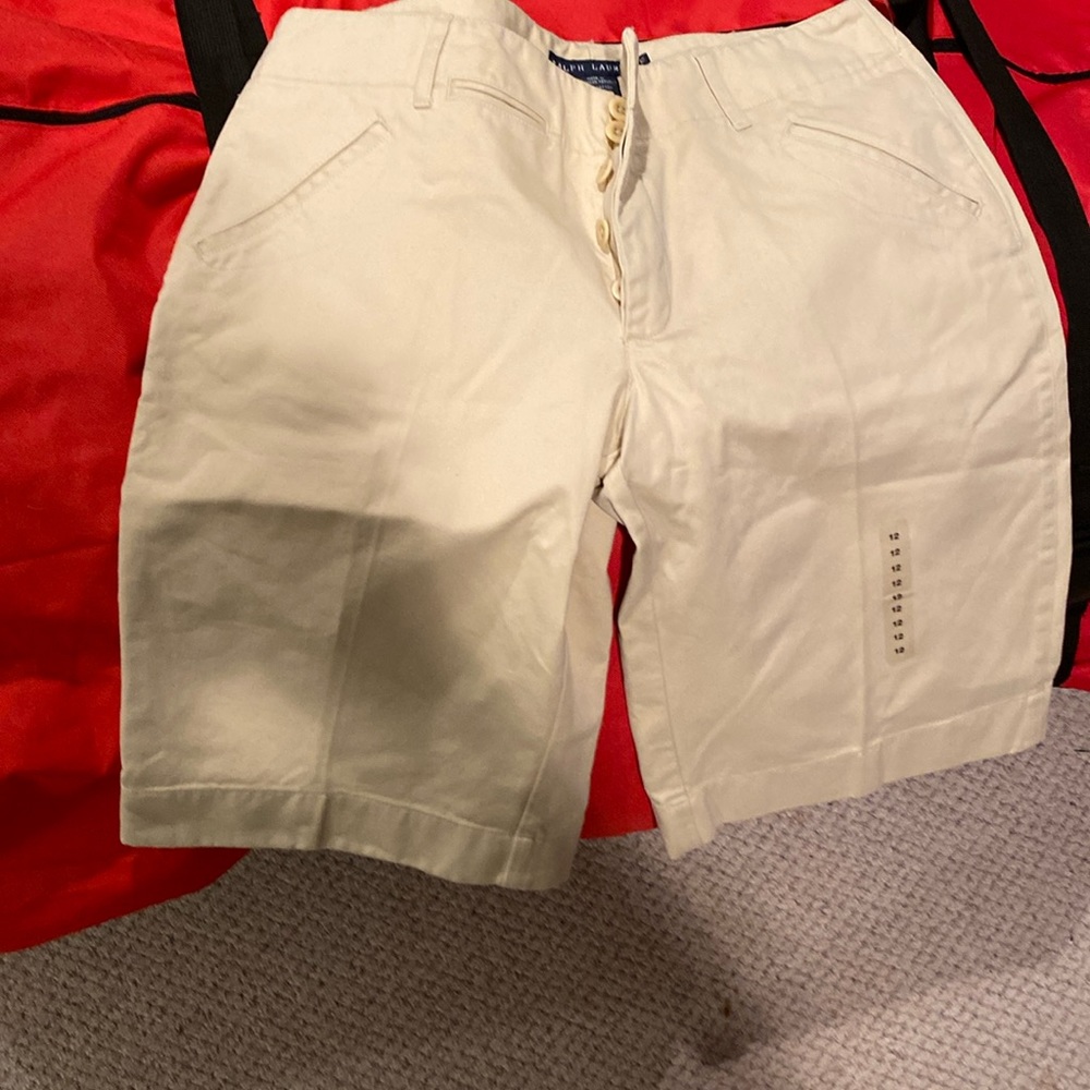 Button up shorts by Ralph Lauren- never worn